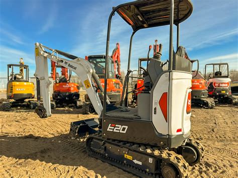 The Bobcat® E20 compact (mini) excavator delivers